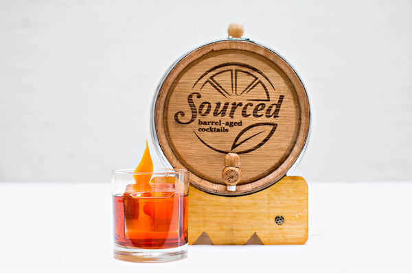 Sourced Barrel Aged Cocktails